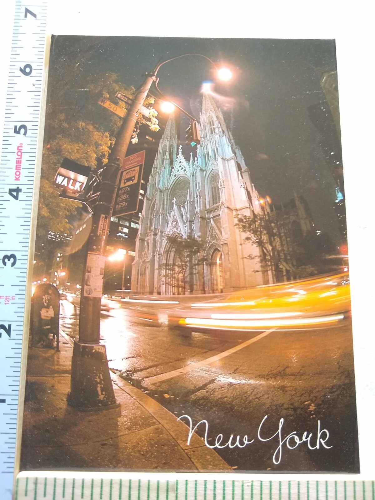 Postcard St. Patrick\'s Cathedral NYC NY USA