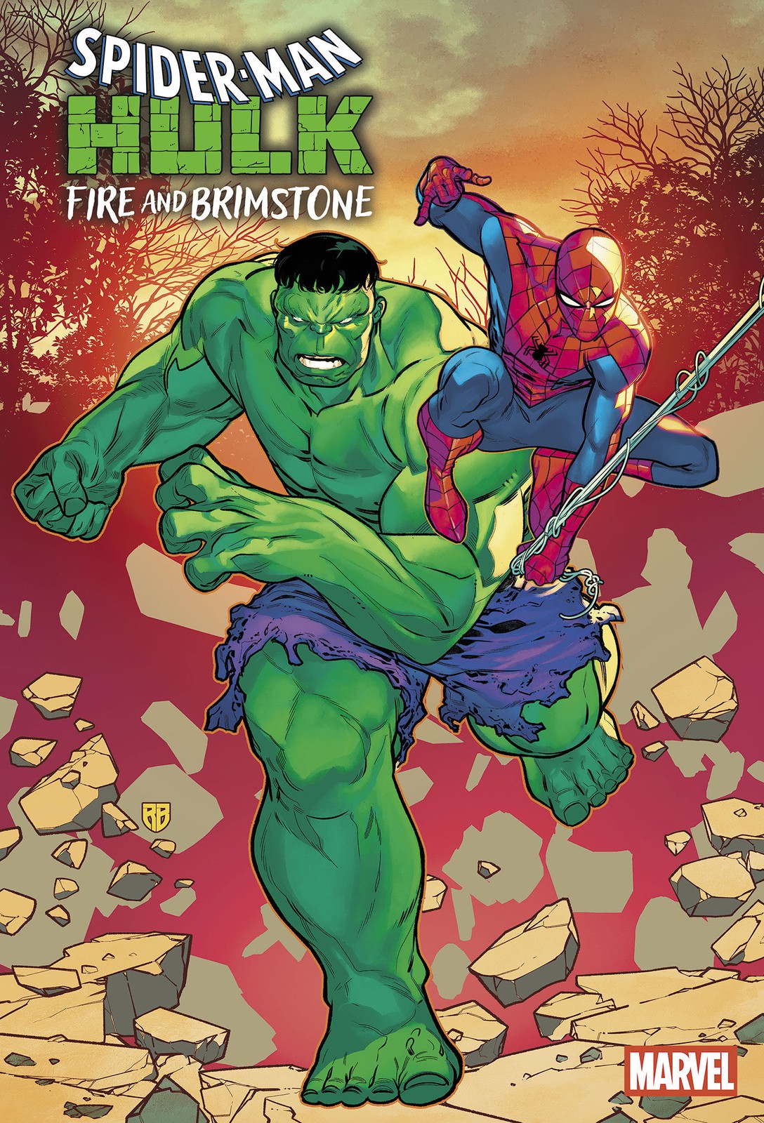 Spider-Man/Hulk: Fire And Brimstone #2 Cvr A Cover Variant 9/23/26