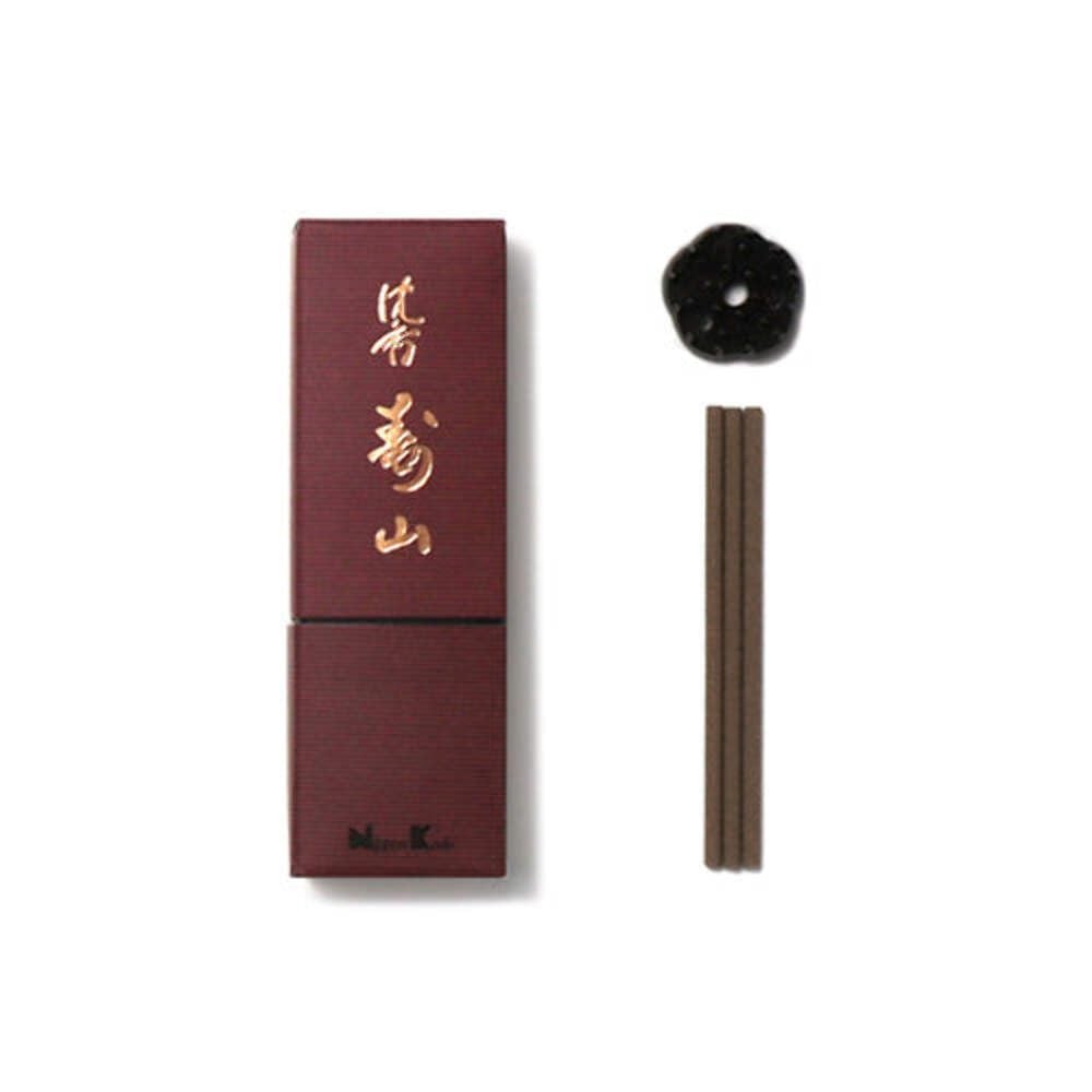 Nippon Kodo - Jinkoh Juzan - Aloeswood Incense W1xH3 1/16 x D1 (inch), Wine Nippon Kodo - Jinkoh Juzan - Aloeswood Incense W1xH3 1/16 x D1 (inch), Wine