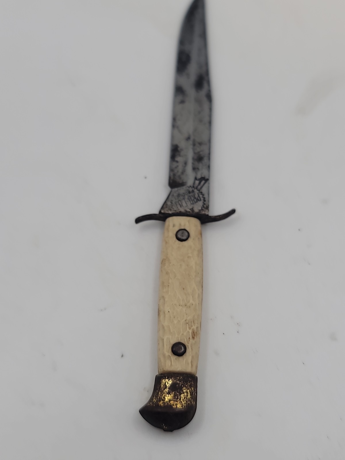 Vintage 1950s Collectible Pro-Cut Product Fixed Blade Mini 4-1/8\