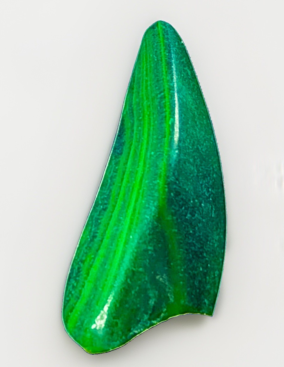 Stone Of Transformation: Authentic Malachite Crystal Natural Polished Gemstone