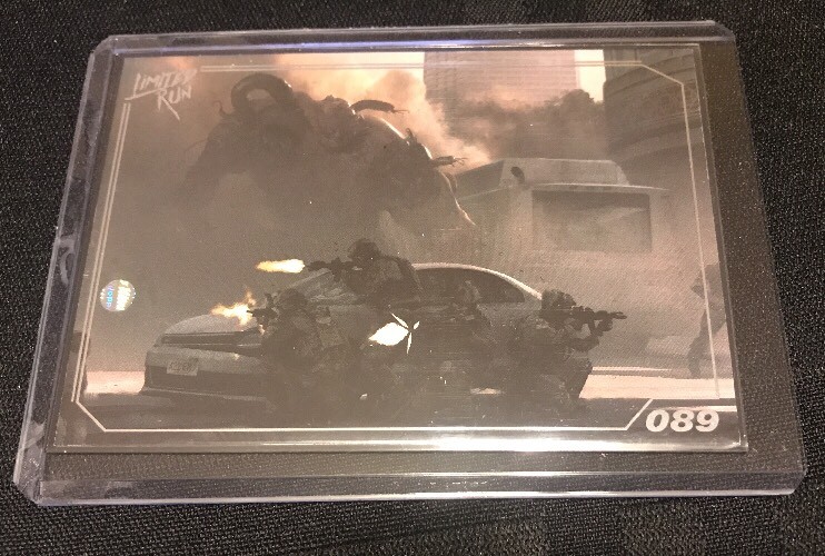 089 Limited Run Games Breach & Clear Deadline Silver Trading Card Series 1 RARE