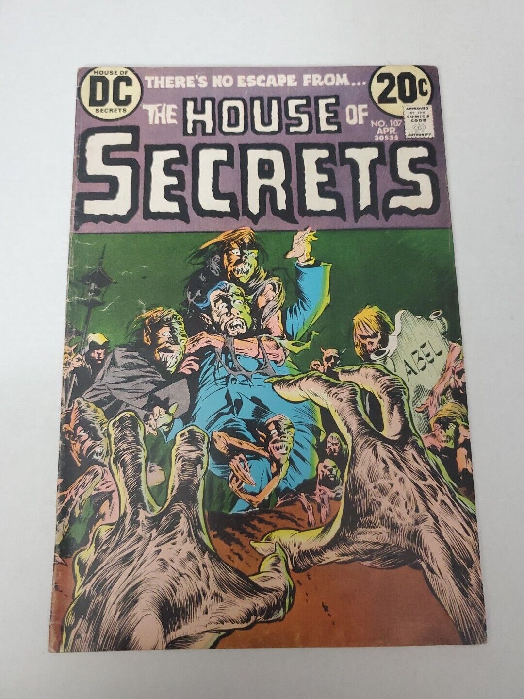 DC HOUSE OF SECRETS COMIC 1973 #107 FINE/VERY FINE WRIGHTSON VINTAGE