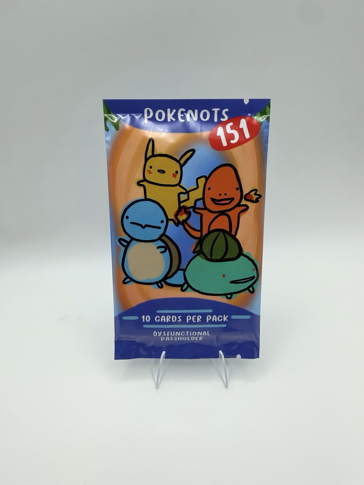 POKENOTS 151 Single Booster Pack (1x) Dysfunctional Passholder NEW