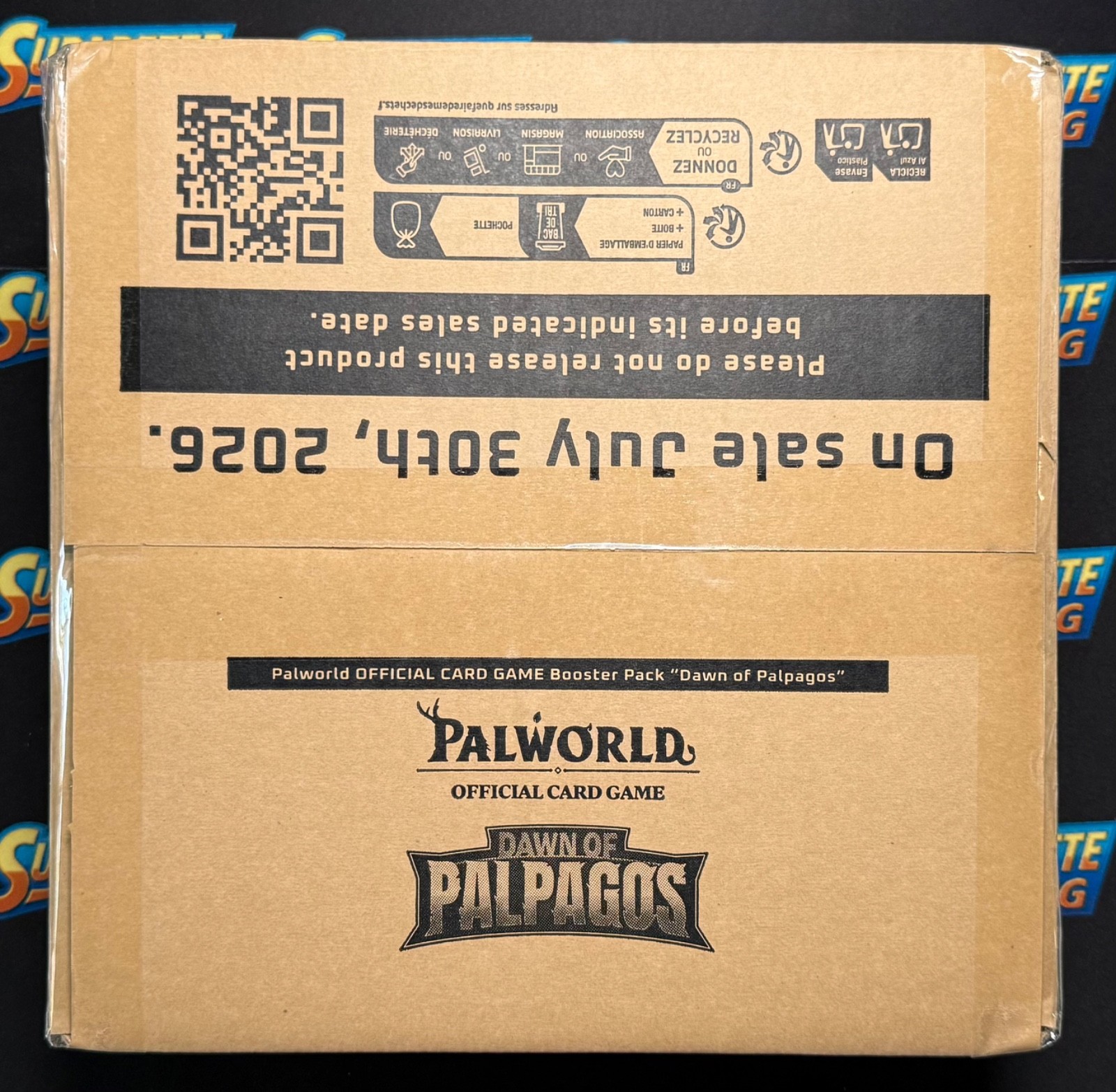 Palworld TCG Dawn of Palpagos Booster 12 Box Case Sealed English 1st Wave