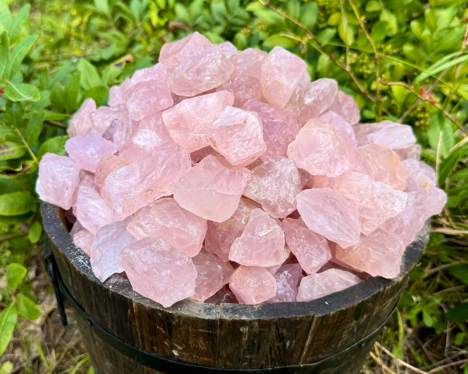 4 oz Brazil Rose Quartz Rough Natural Stones: 'A' Grade Crystals Bulk Lot 4 oz Brazil Rose Quartz Rough Natural Stones: 'A' Grade Crystals Bulk Lot