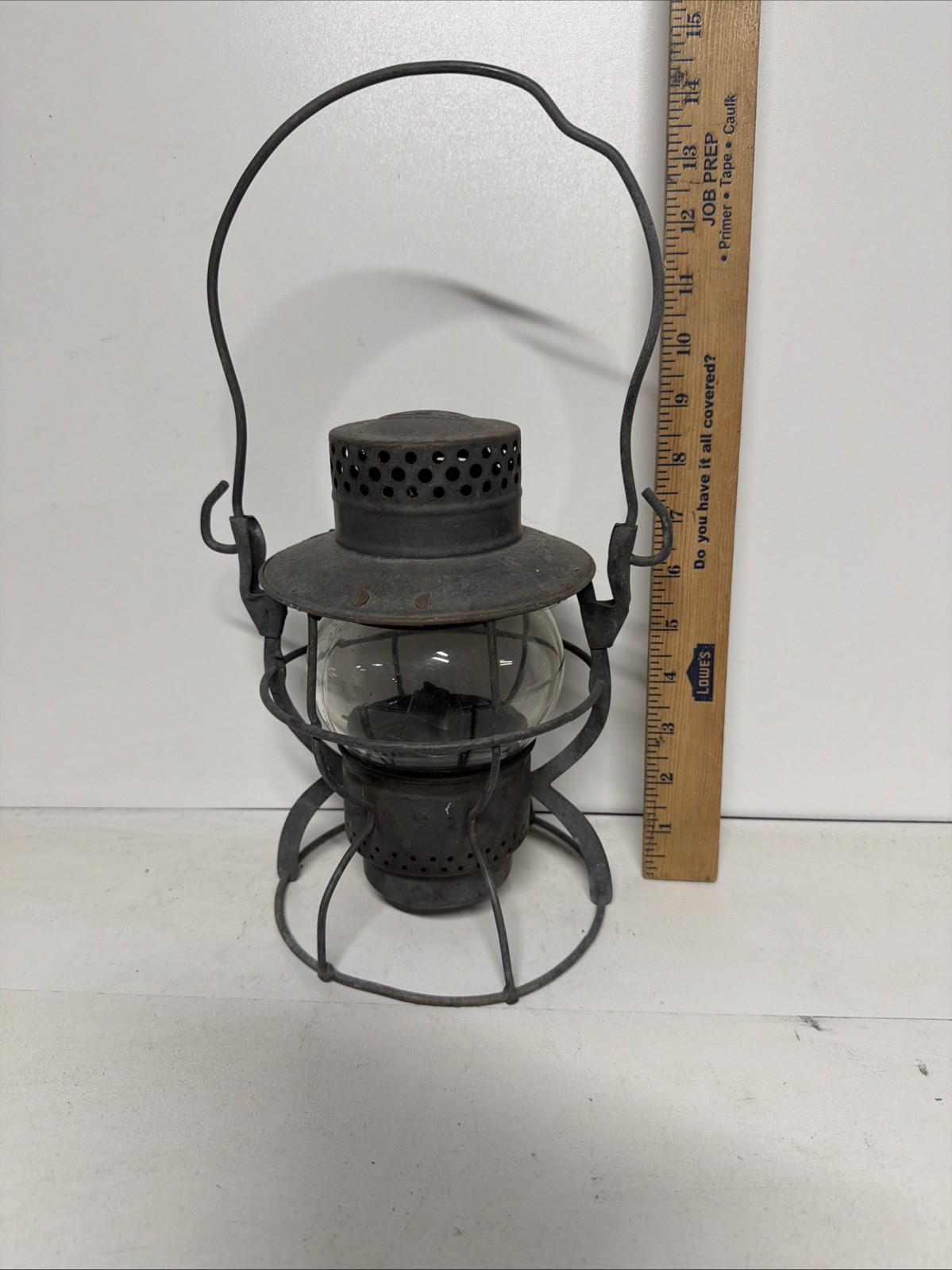 Vintage Dietz Vista NYCS Railroad  Kerosene Lamp