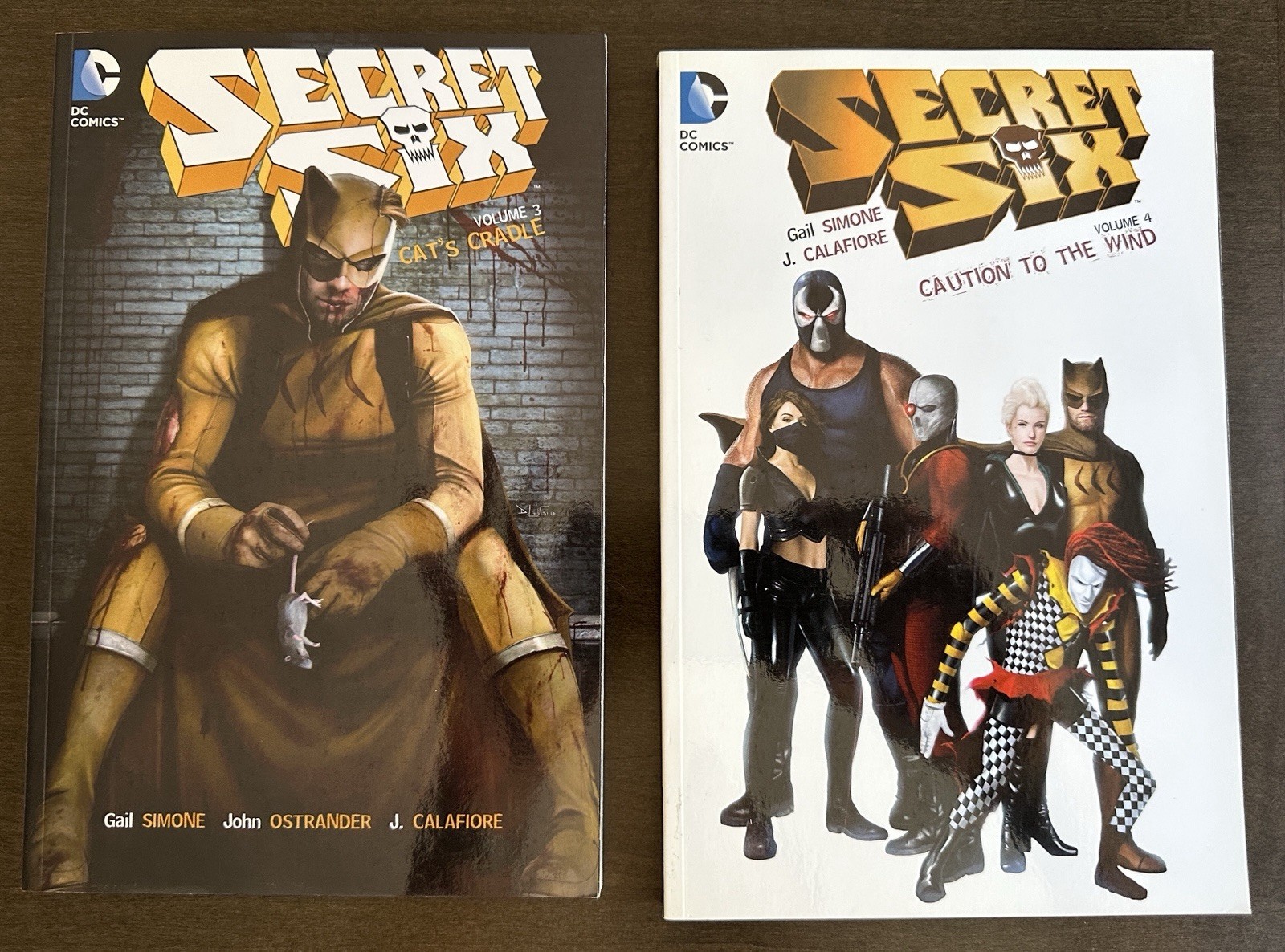 Secret Six Vol 3 and 4 by Gail Simone DC Comics Secret Six Vol 3 and 4 by Gail Simone DC Comics