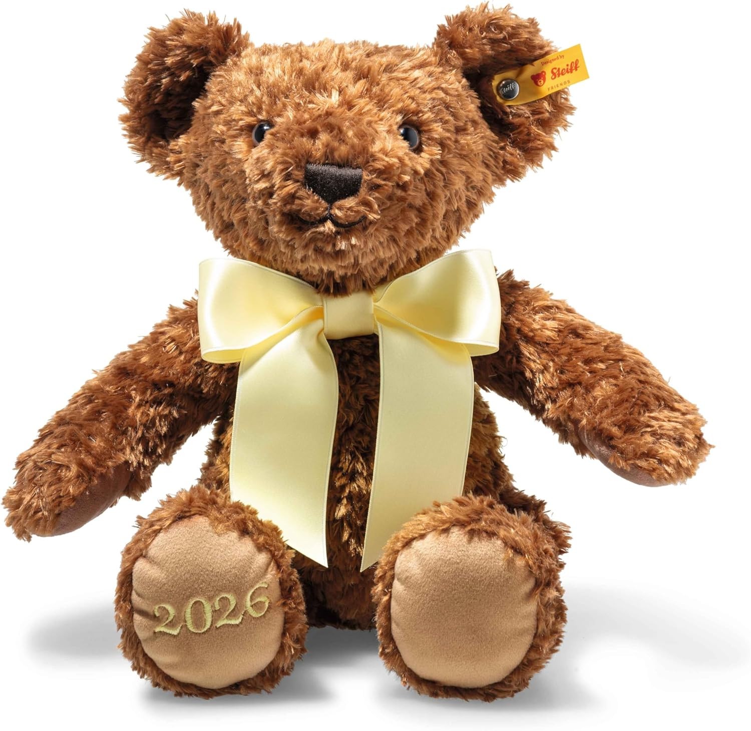 Steiff Annual 2026 Cosy Year Bear - Plush 34cm Free Steiff Box Worth £13.50
