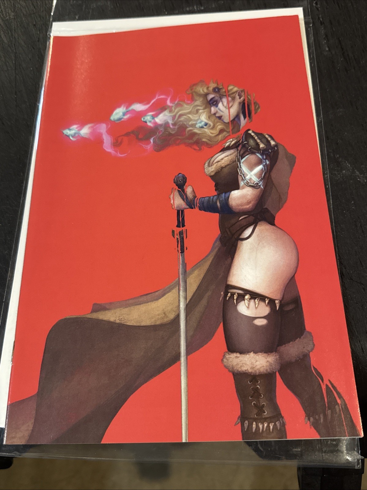 THE LAST BARBARIANS #1 COVER ZD VIRGIN VARIANT EXCLUSIVE NM 2023 IMAGE COMICS