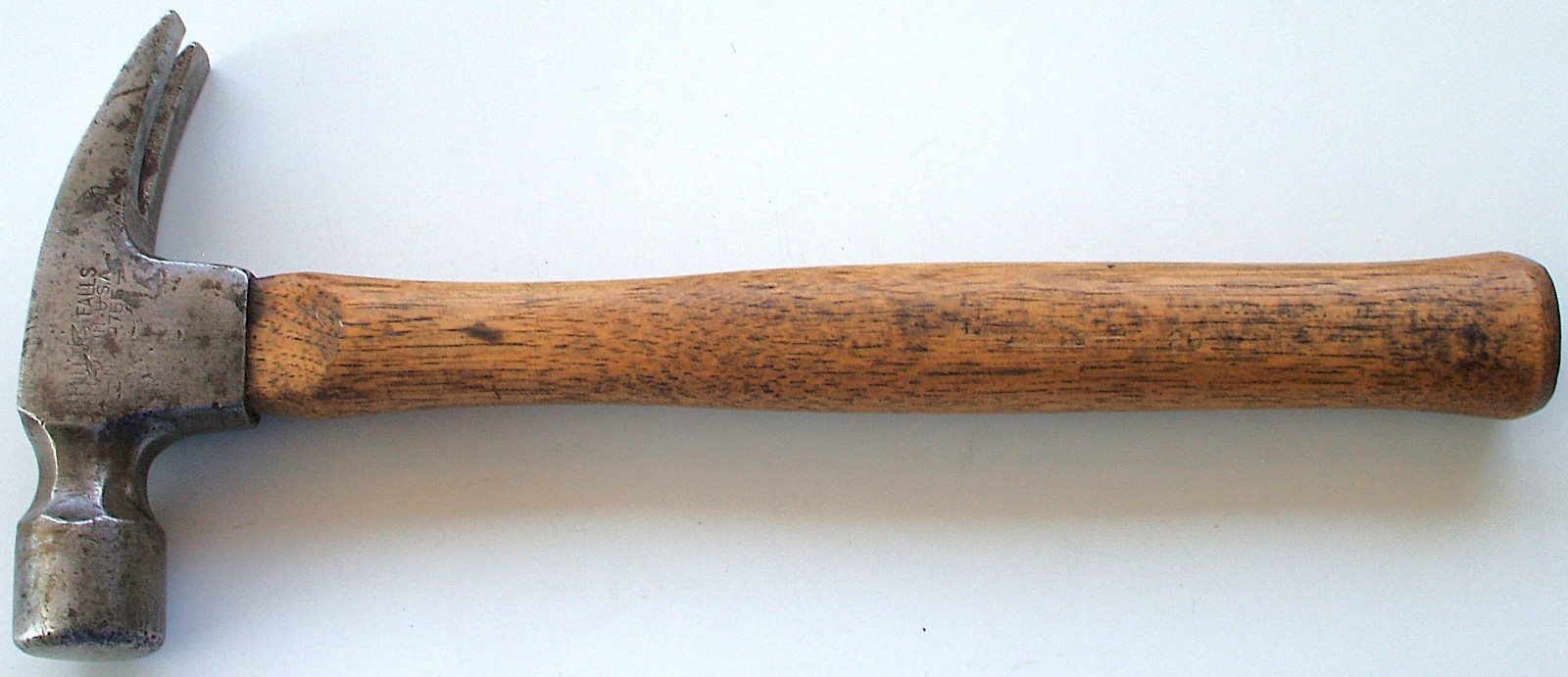 Rare Vintage Millers Falls Straight Claw Hammer #9755-B34 24 oz 6