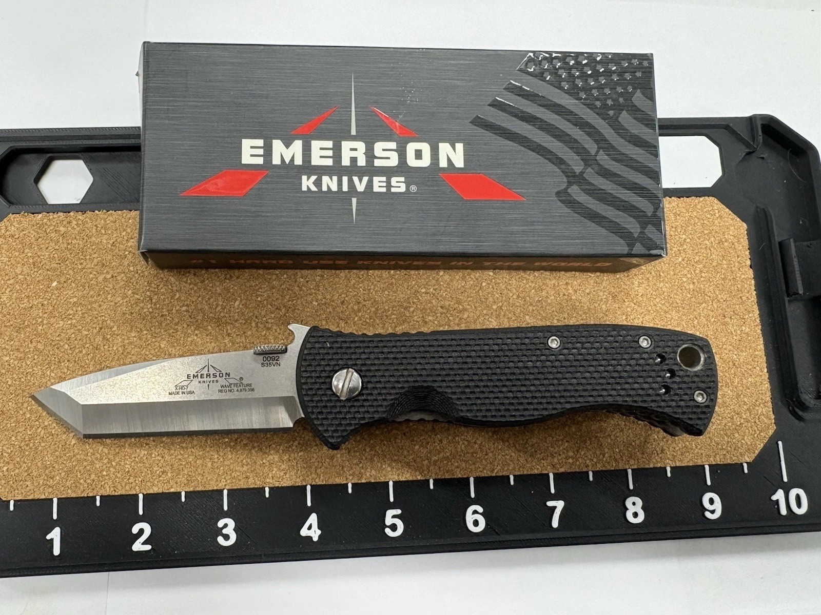 Emerson Knives XHD-CQC-7F Signed By Ernest Emerson