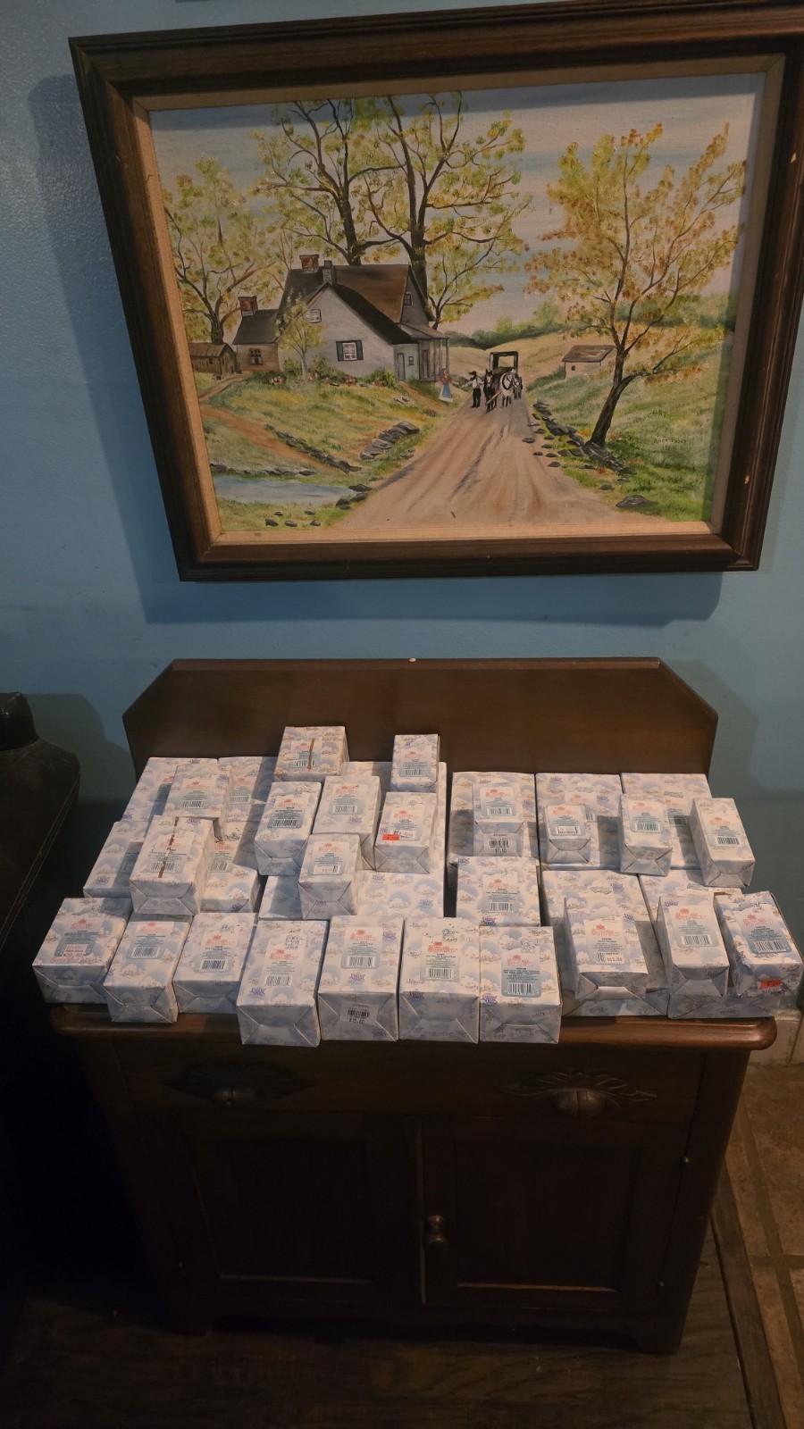 Precious Moments Sugar Town Lot Of 33 Pieces Collection ENESCO 1996 With Boxes
