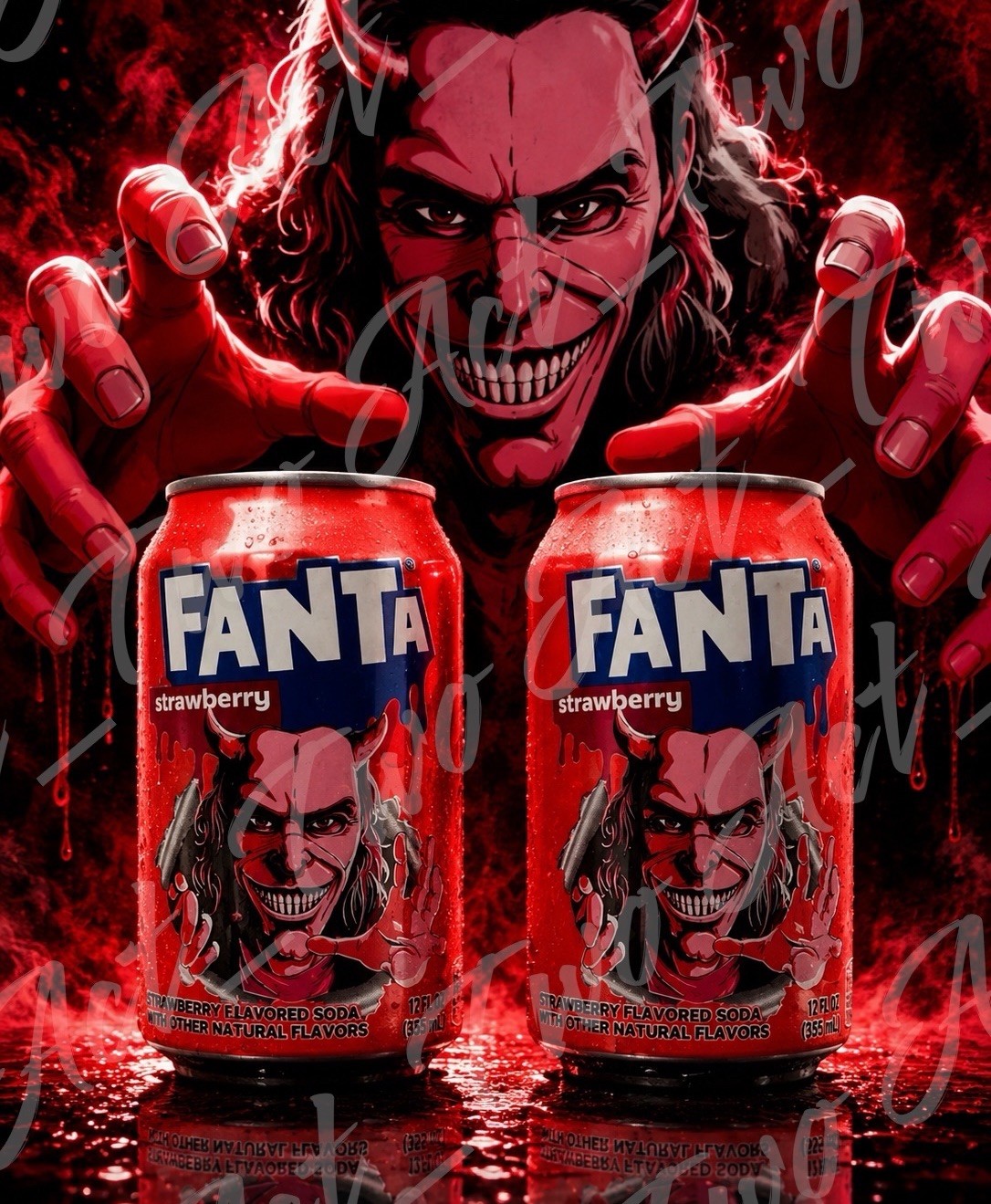 Fanta COLLECTOR Black Phone 2 Movie Promo 2 Full 12oz Cans EXPIRED MAY 2026