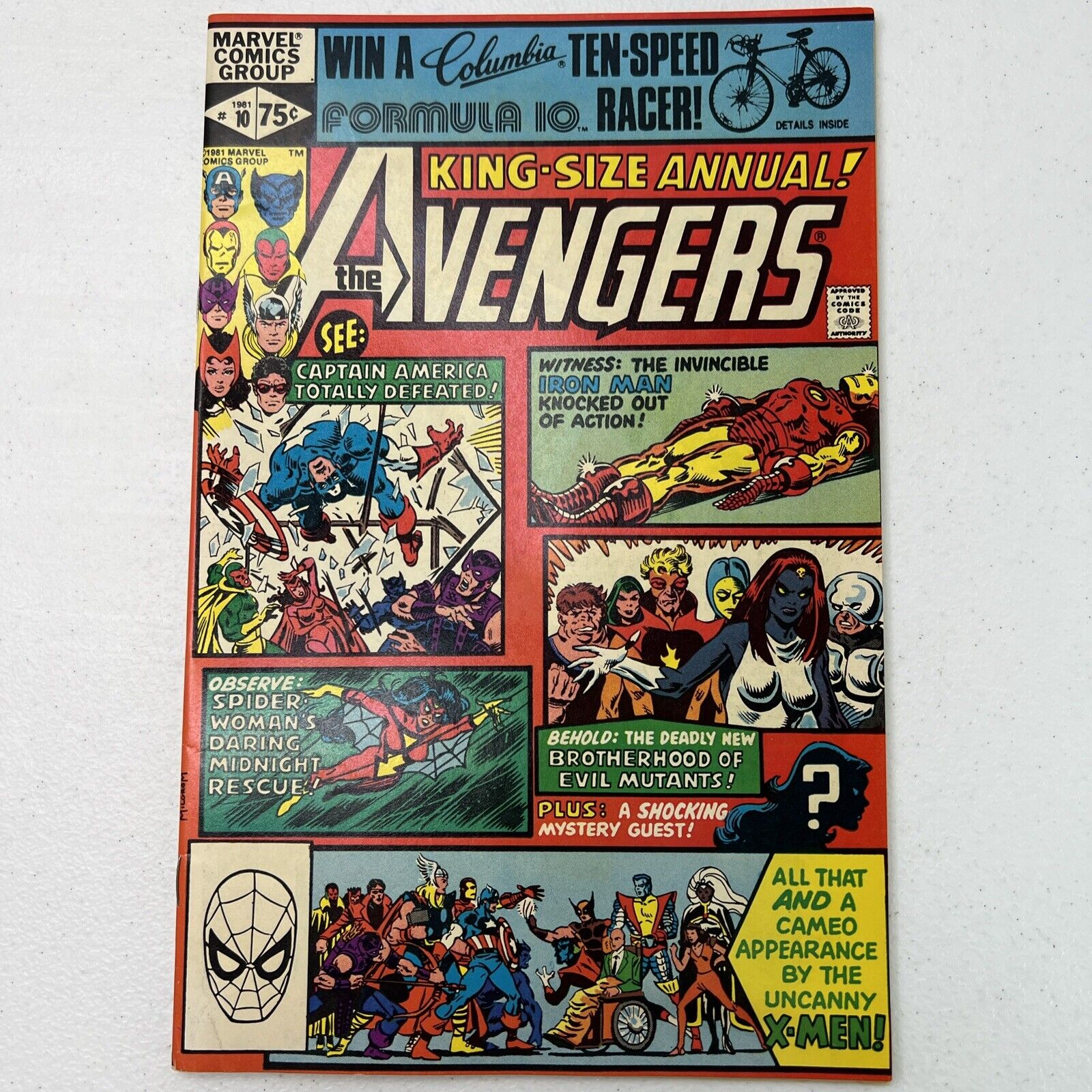 Avengers King Size Annual #10 Marvel Comics 1981 First Appearance Rogue