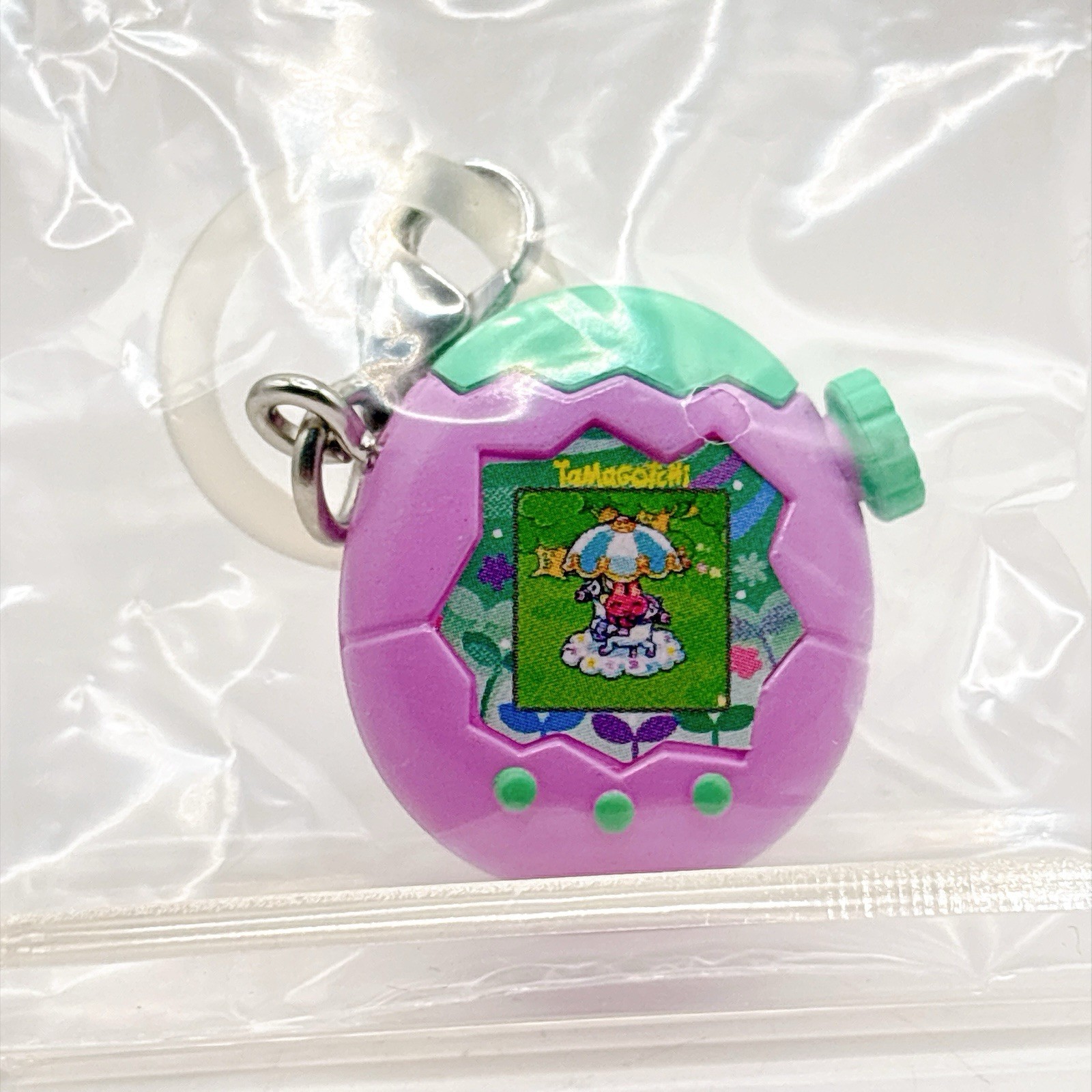 Tamagotchi Paradise Myaotchi Mejirushi Sign Charm Strap Keychain Japanese Anime