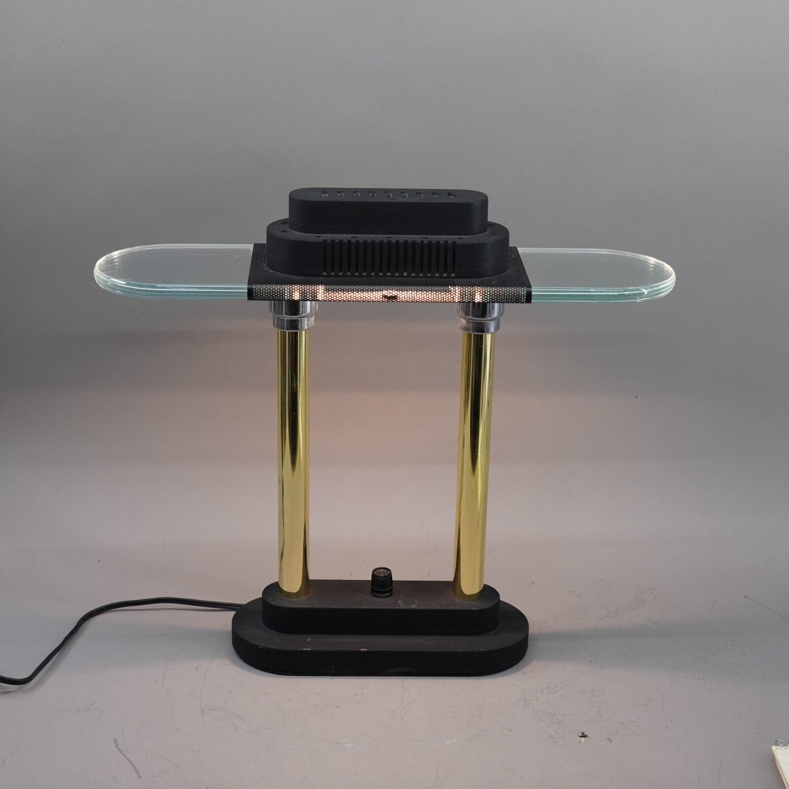 Saturn Lamp Mid Century Modern Atomic Kovacs Sonneman Style UFO Desk Lamp