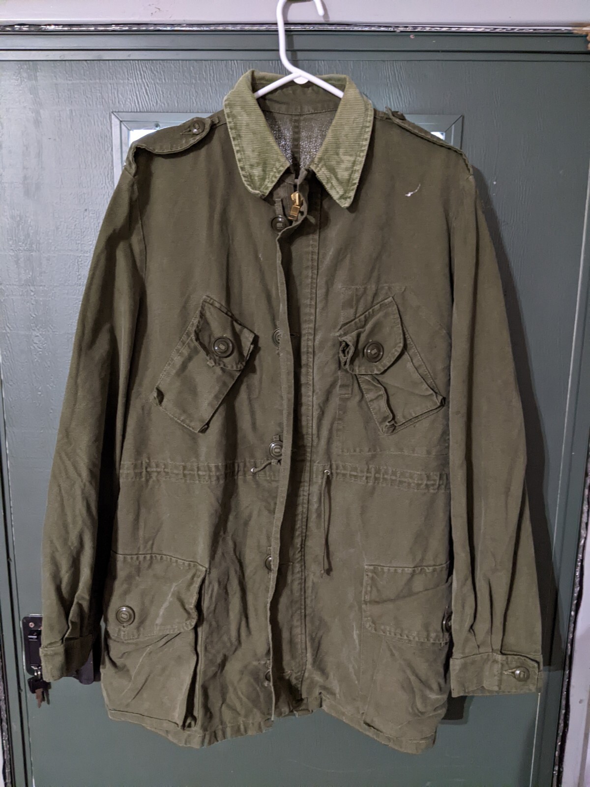 Vintage MK ll Canadian Army Combat Coat, No Liner, 73-40 Tall Medium