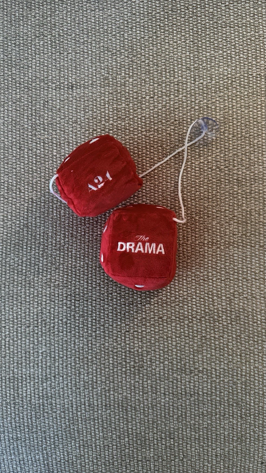 A24 The Drama Las Vegas Exclusive Zendaya Robert Pattinson Rare Fuzzy Dice