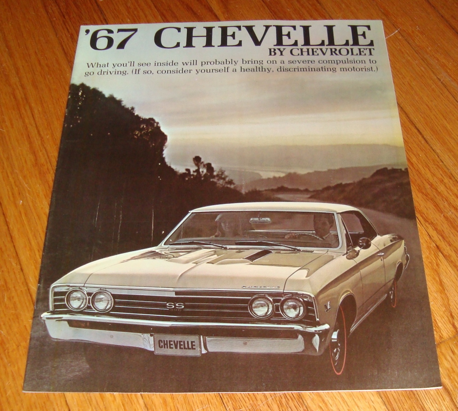 Original 1967 Chevrolet Chevelle Sales Brochure Catalog Chevy SS 396 Malibu