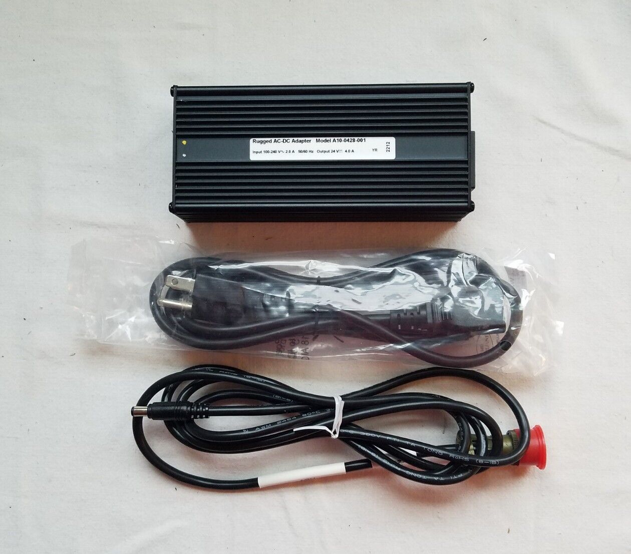 Rugged AC-DC Adapter 24 VDC 4.0 A - US Seller