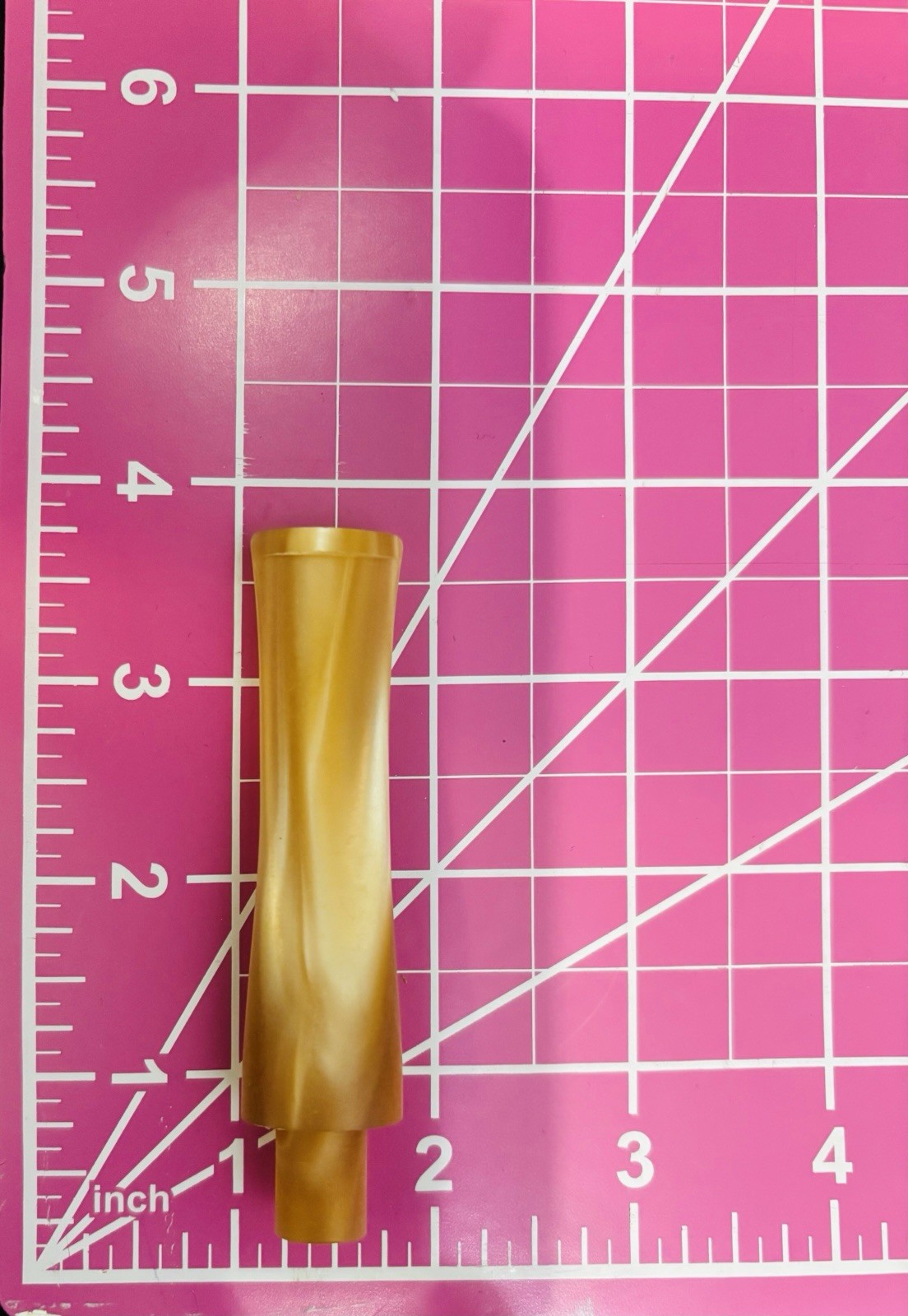 vintage gold swirl oval lucite stems