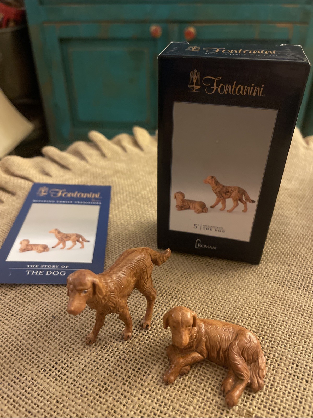 Fontanini, The Centennial Collection THE DOG w/box and card 54028