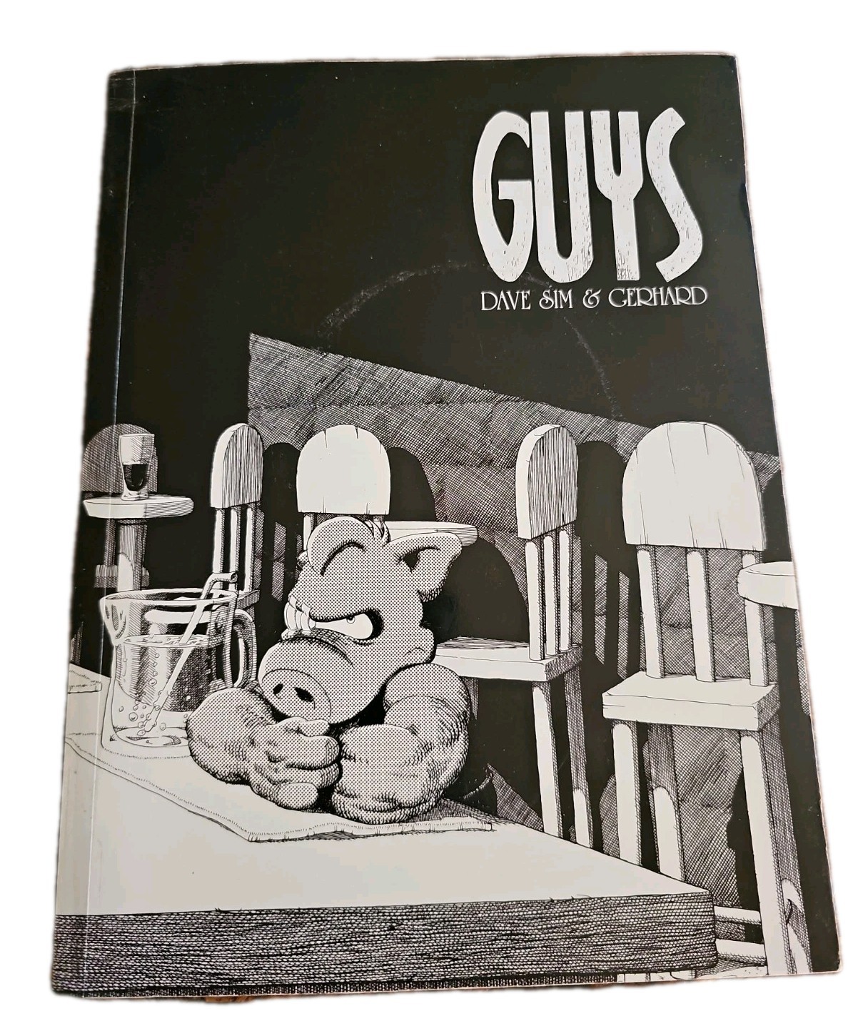Cerebus Guys Vol 11 Dave Sim Gerhard Aardvark Vanaheim 3rd Printing TPB