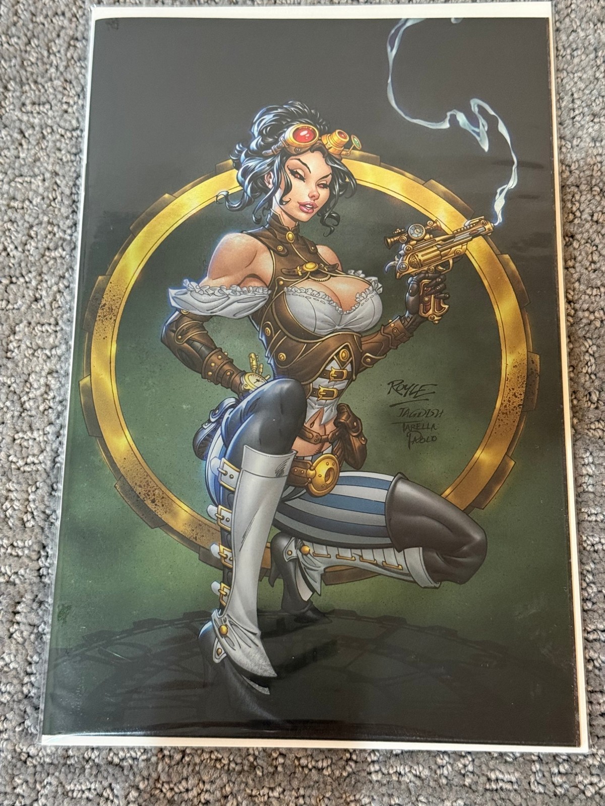 Lady Mechanika Mechanical Menagerie #1 John Royle Virgin Variant LTD 500