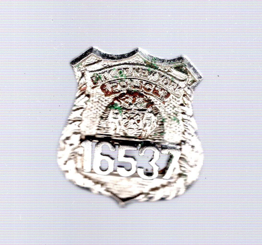 Vintage Obsolete NYPD City of New York Police 10103 Lapel Pin