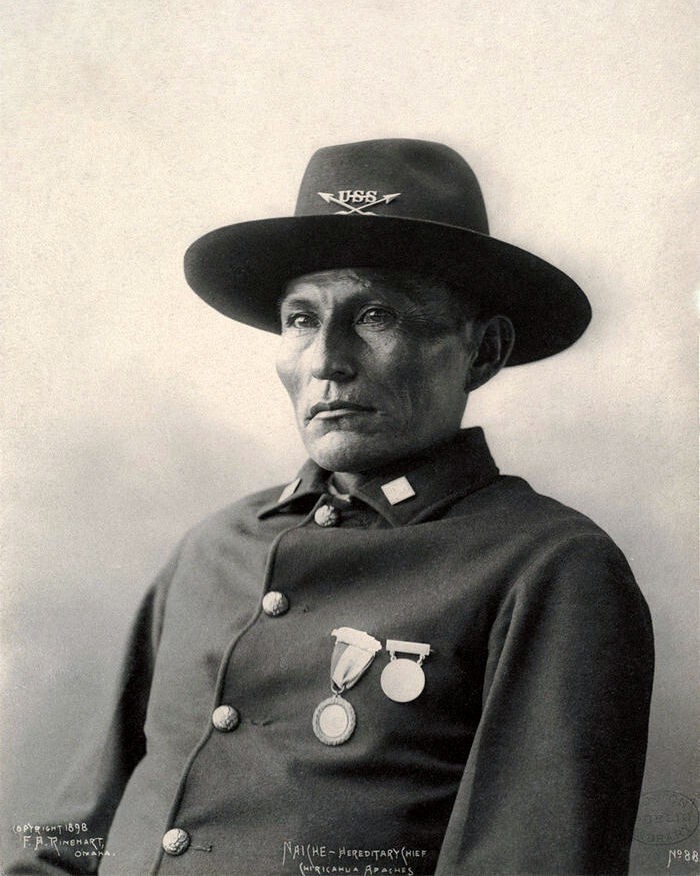 Naiche Hereditary Chief Chiricahua Apache Indian, Native American 8x10 Photo 50