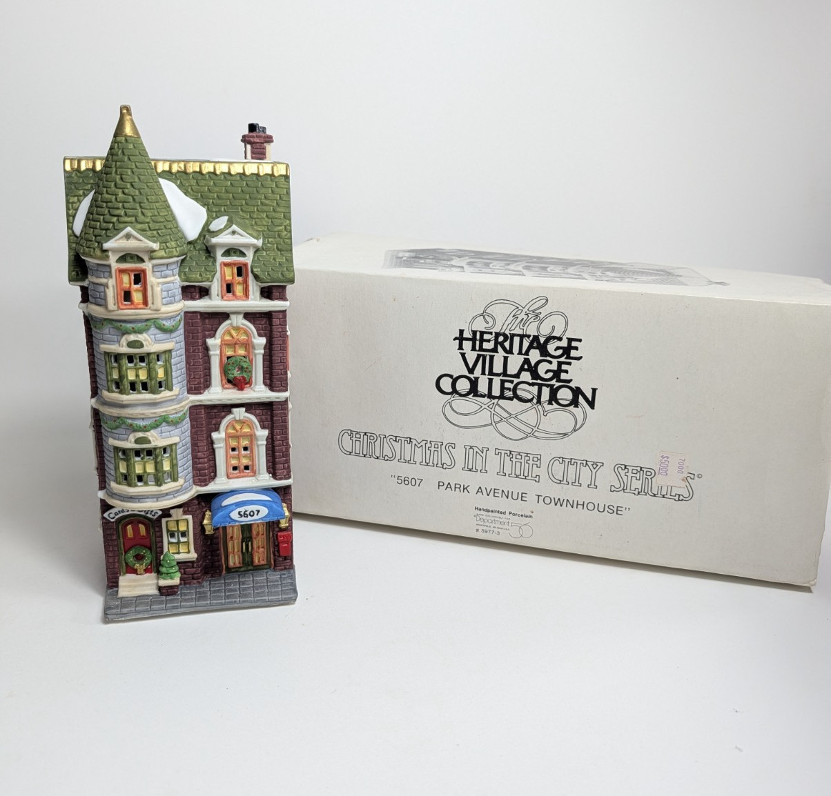 NEW Dept 56 5607 Park Avenue Townhouse 59773 Christmas In The City Heritage Gift