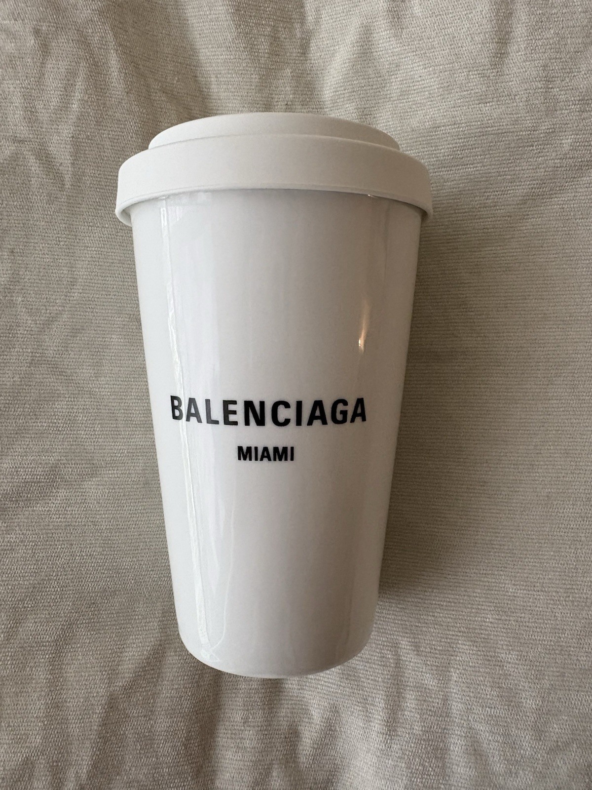 Balenciaga Miami Coffee Mug Limited Edition. Rare Item. New Never Used