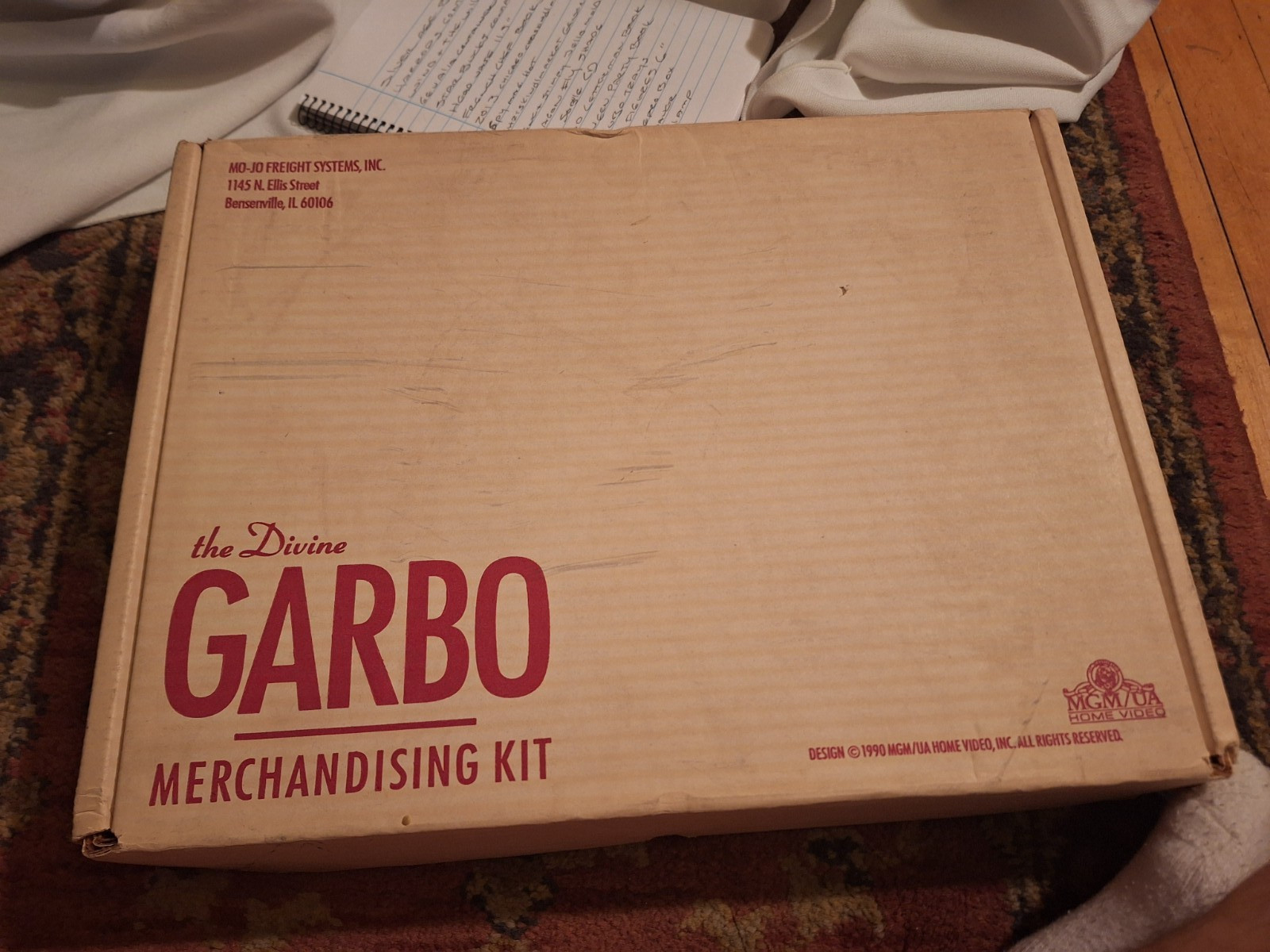 Greta Garbo merchandising kit set