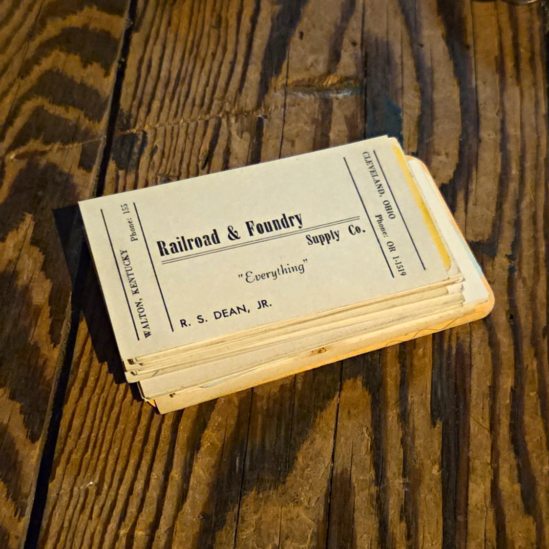 25Lot 1940s-1970s Business & Advertising Cards El Paso, Texas. 