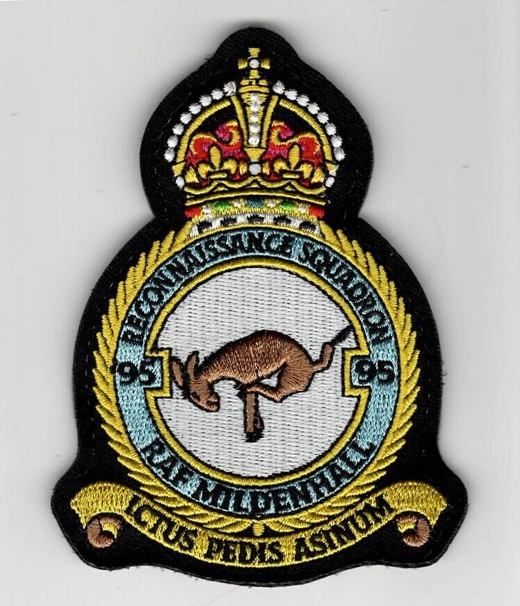 USAF  95th RECON SQ, RAF STYLE, King's Crown, RAF Mildenhall, United Kingdom