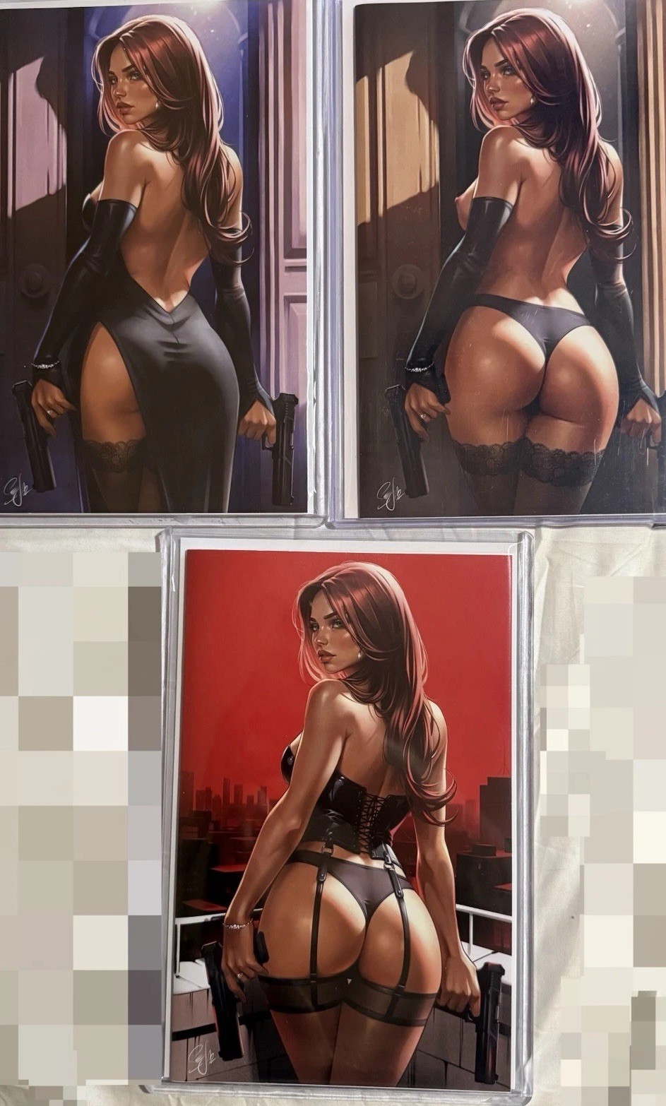 SILENT NIGHTS 1 Nice/Naughty/Red by Katya Sinyukhina MEGACON 2026 Rare Limited