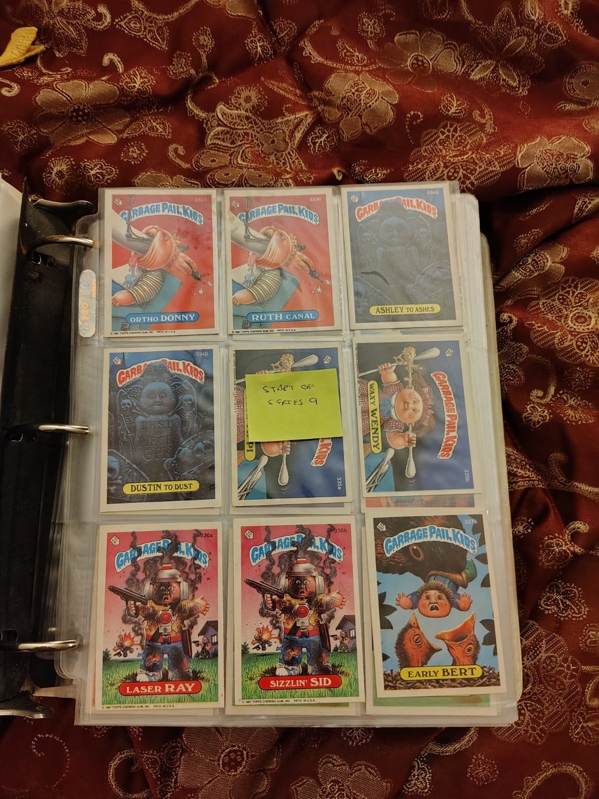 1987 Garbage Pail Kids Series 7 Complete 88 Variation Card Set 