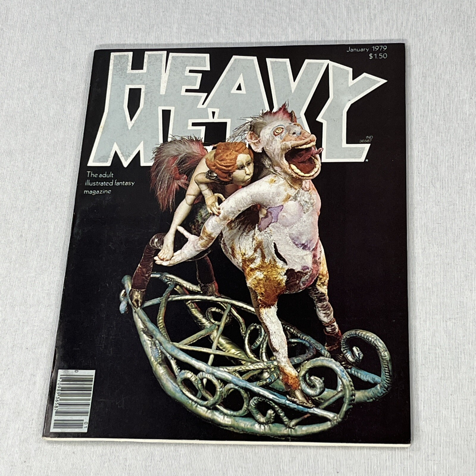 HEAVY METAL VOL. 2 #9 VF (HM 1979) TRILLING Cover MOEBIUS Strnad MCKIE Corben