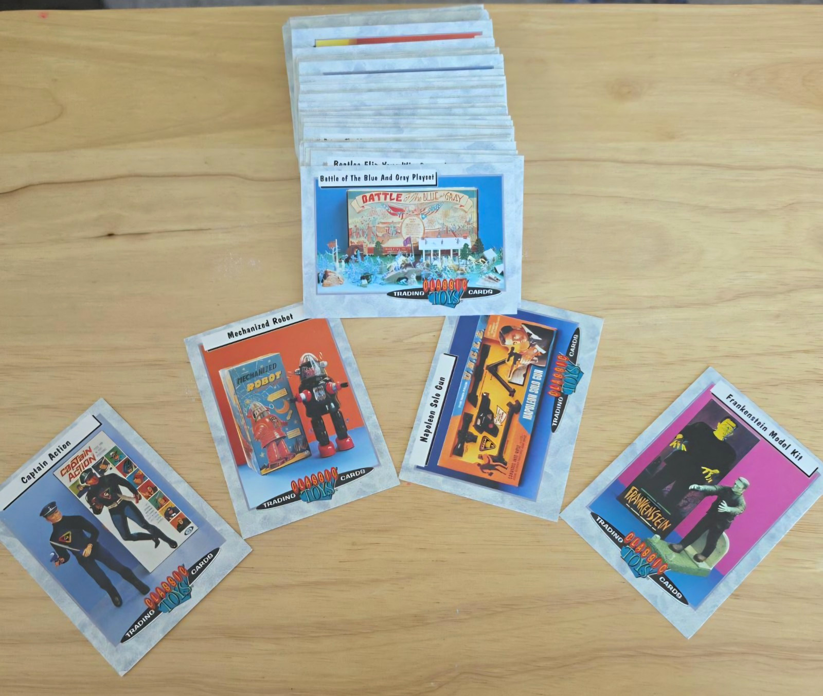 1993 Classic Toys Trading Cards Complete 66 Card Set That\'s Entertainment Vintag