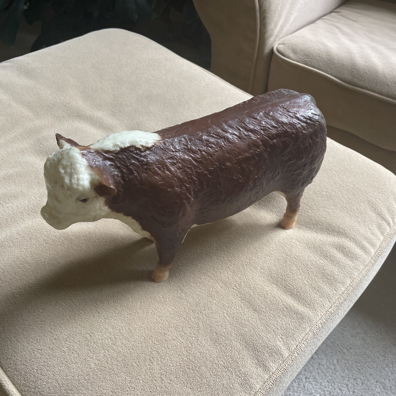 Breyer Hereford Bull Cow #74 Red Brown Vintage Rare