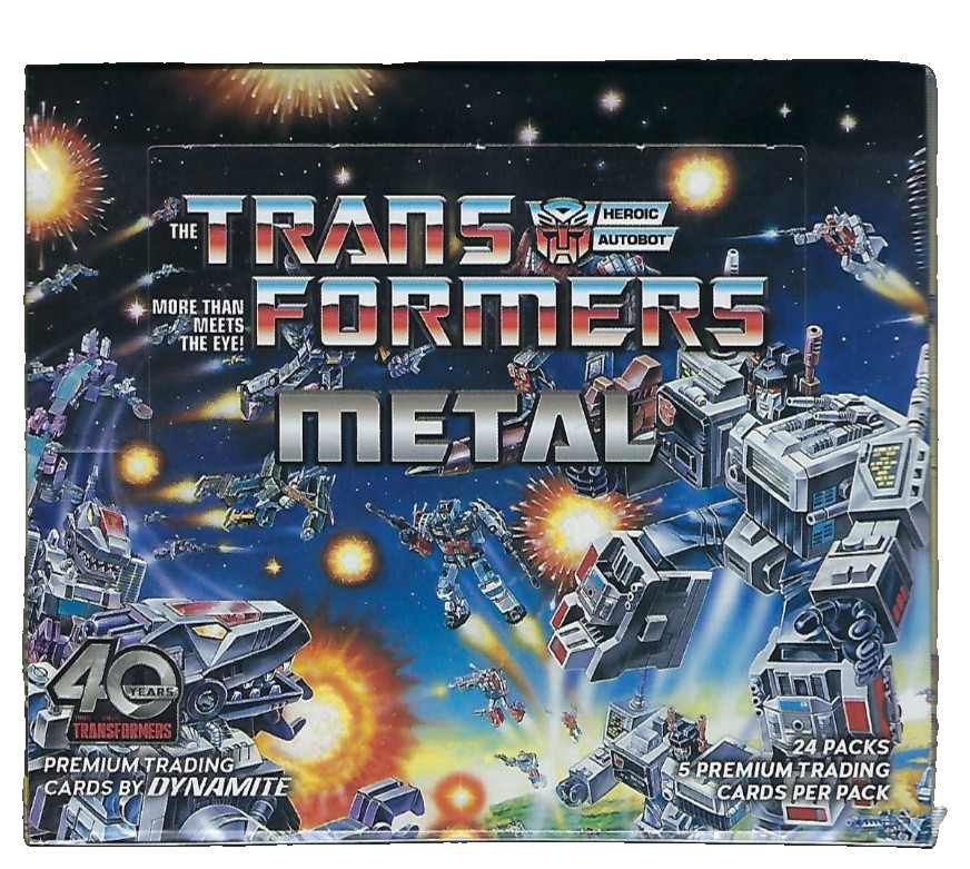 2026 Dynamite Transformers Metal Sealed Collector Box 40th Anniversary Hobby Box 2026 Dynamite Transformers Metal Sealed Collector Box 40th Anniversary Hobby Box
