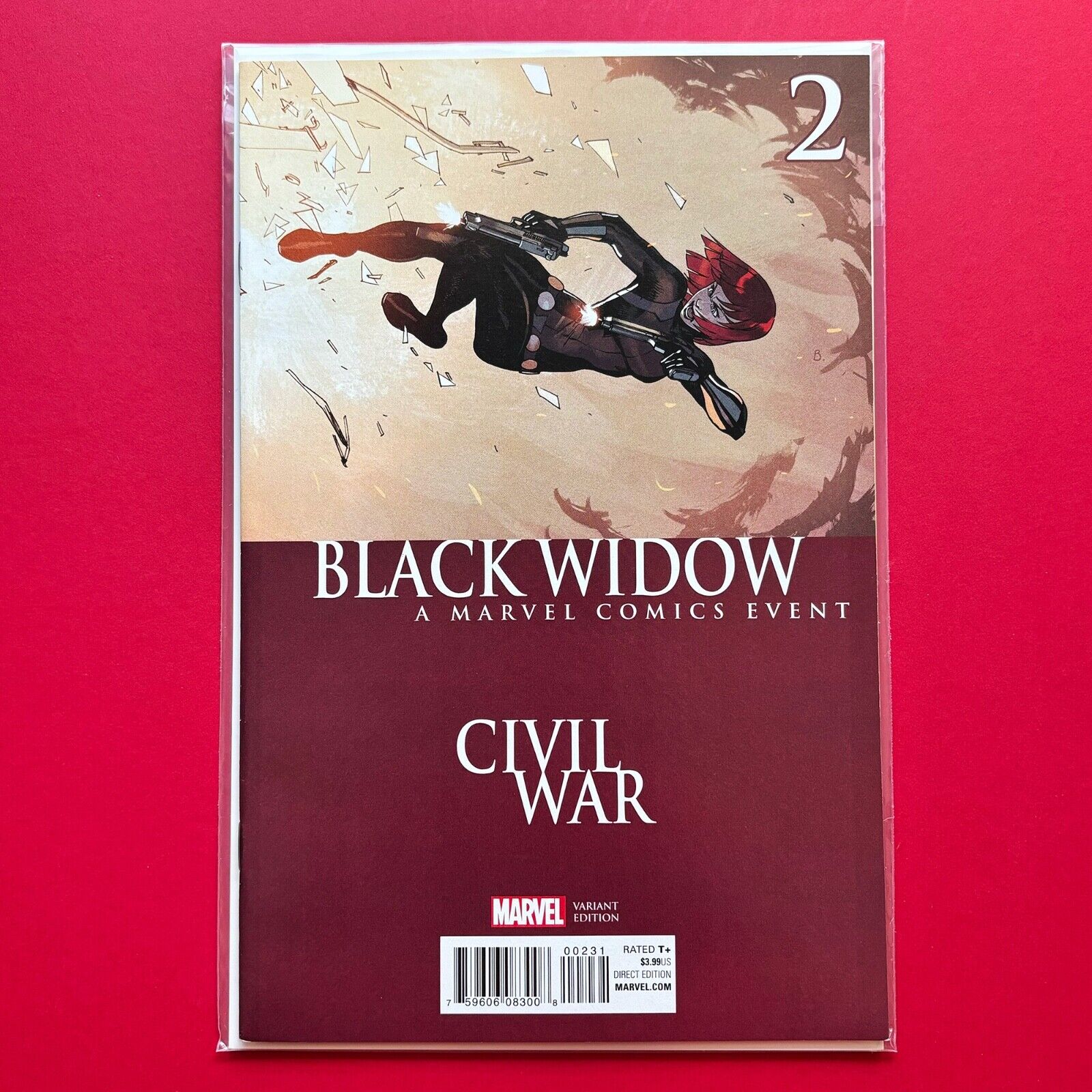 Black Widow #2 Civil War Variant Mark Waid Chris Samnee Marvel Comics 2016