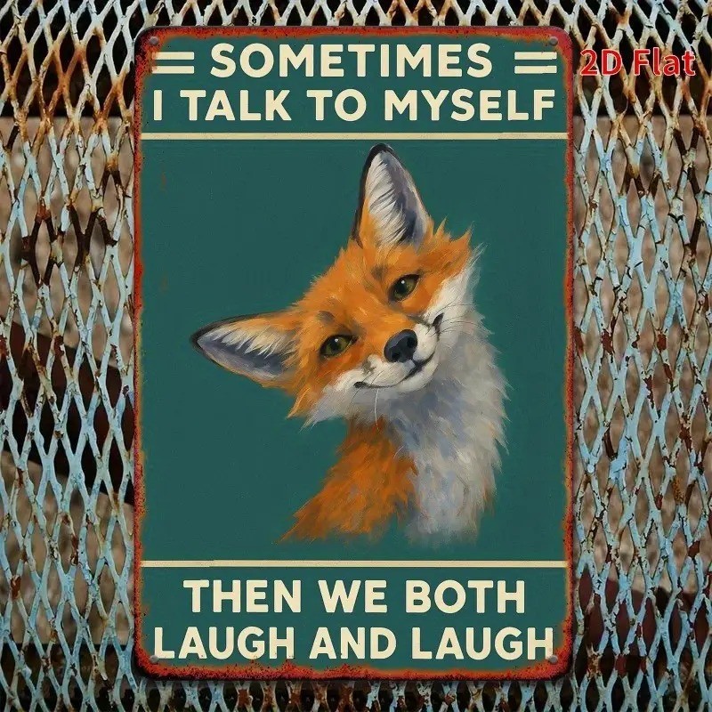 Vintage Funny Sometimes I Talk to Myself Tin Metal Signs Home Décor 8x12 Vintage Funny Sometimes I Talk to Myself Tin Metal Signs Home Décor 8x12