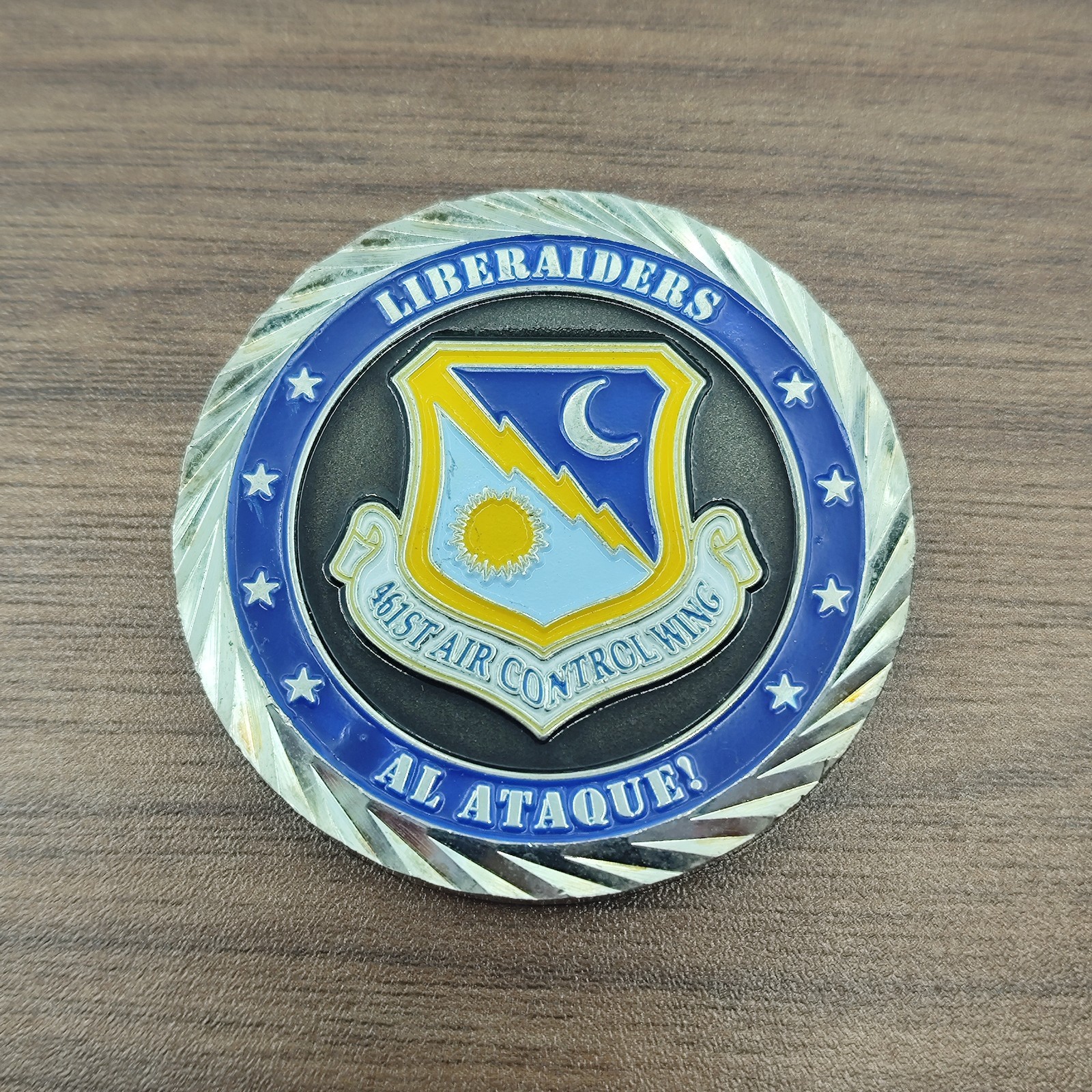 USAF 461st Air Control Wing Challenge Coin