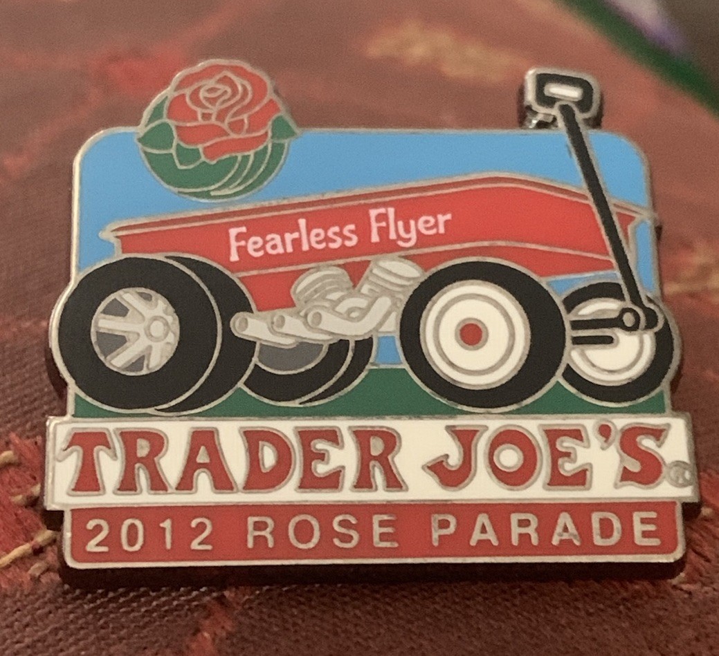 Trader Joe’s 2012 “Fearless Flyer”  Rose Parade Pin