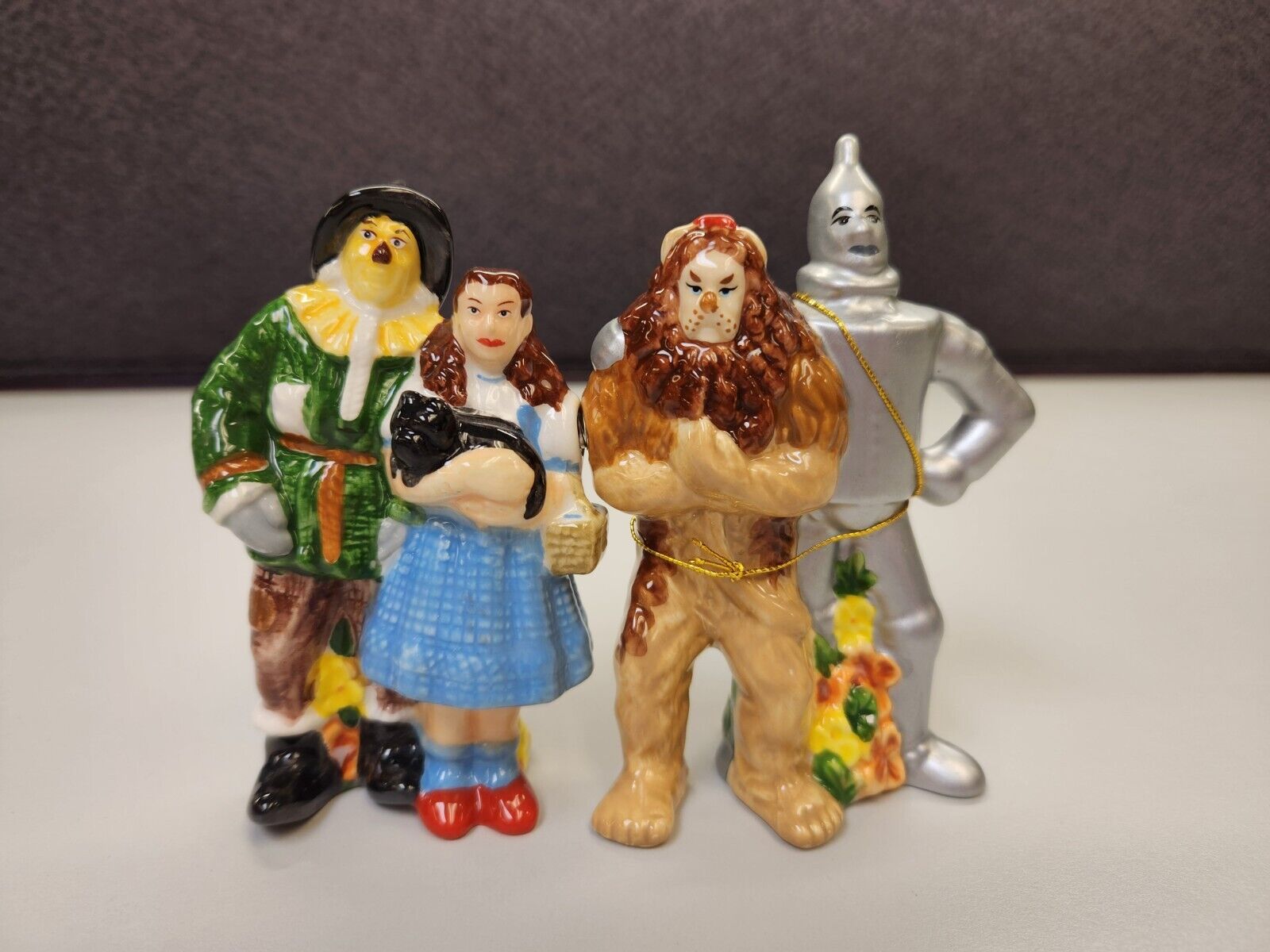 Westland Giftware Wizard of Oz Four Friends Salt & Pepper Shakers-New with tags