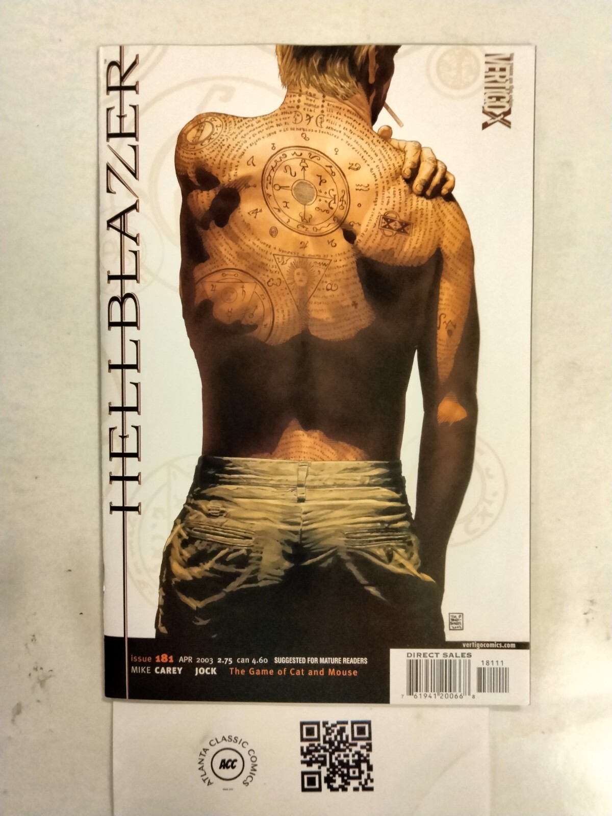Hellblazer #181 VF+ DC Vertigo Comics comic book 11 JW49