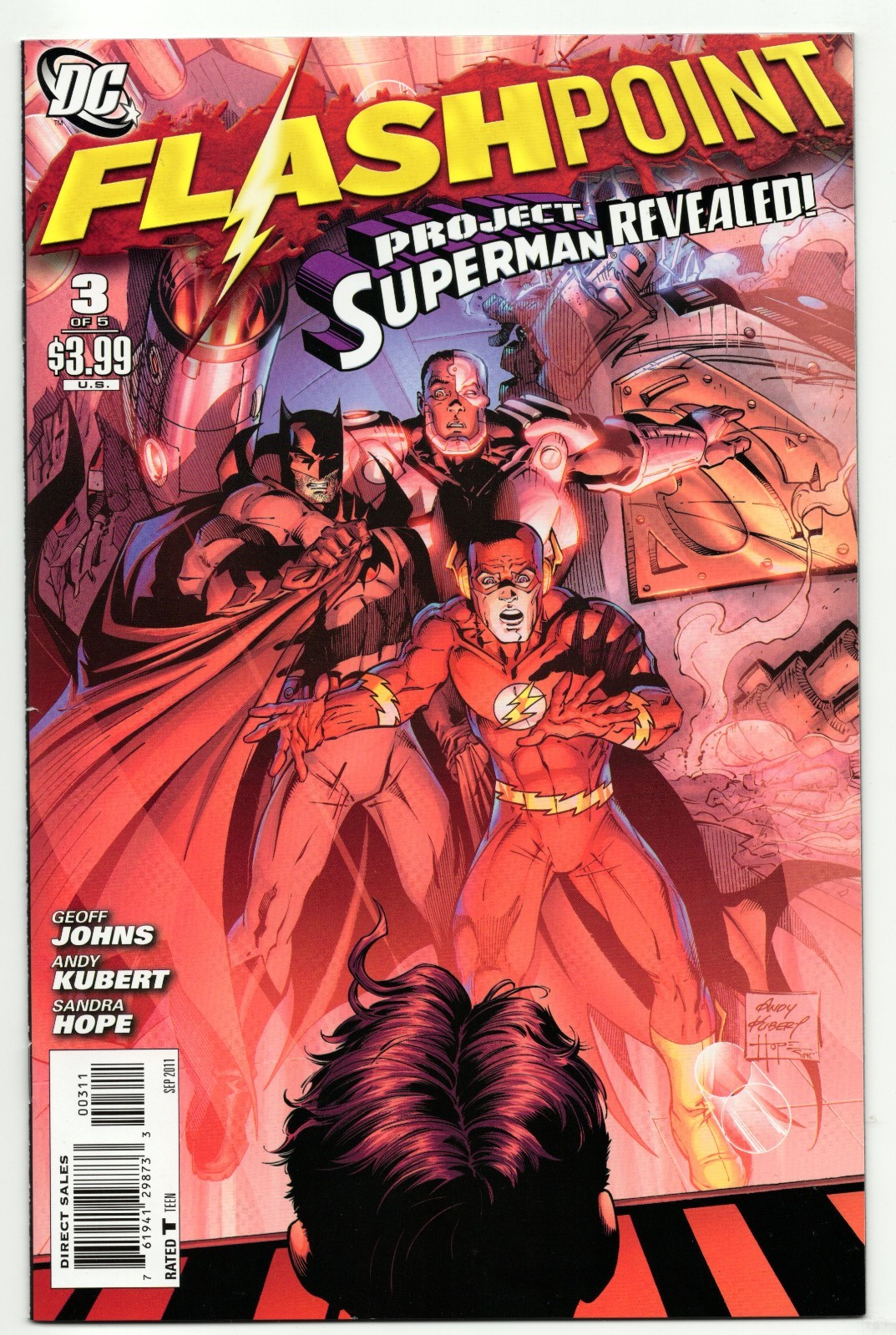 Flashpoint No. 3 2011 NM DC Comics