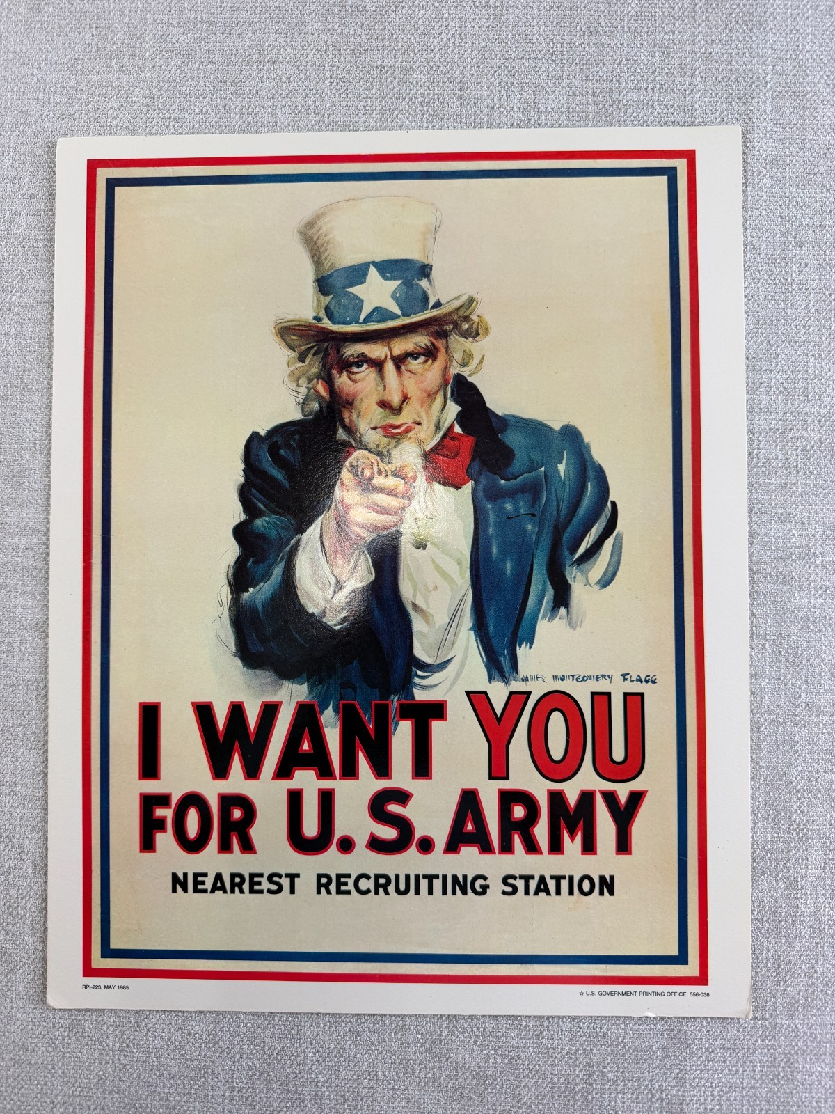 Official 1985 Uncle Sam \